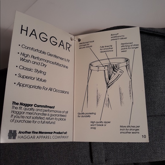 Men’s Haggar Dress Pants NWT - Picture 5 of 5